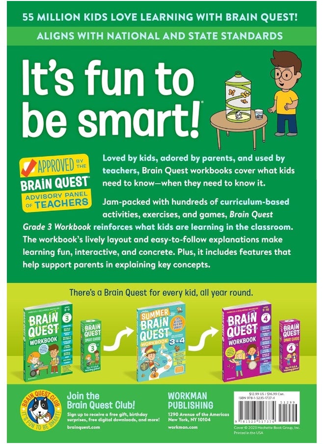 null - Brain Quest Workbook: 3rd Grade Revised Edition - Image 1