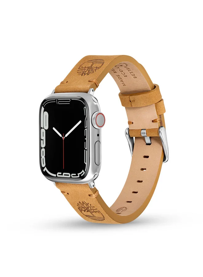 Timberland Universal Replacement Leather Strap For Men And Women Compatible With Apple Watch Series 3-9, SE (38-40-41), Samsung, Huawei Or Quartz Watch With Lug Width Of 20mm