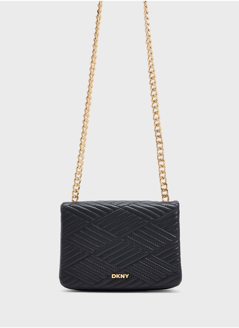 DKNY DEEDRA FLAP CROSSBODY  - Image 1