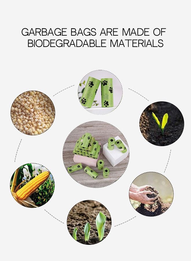 Haidue 255 Pcs Biodegradable Pet Waste Bag with Dispenser - Image 3