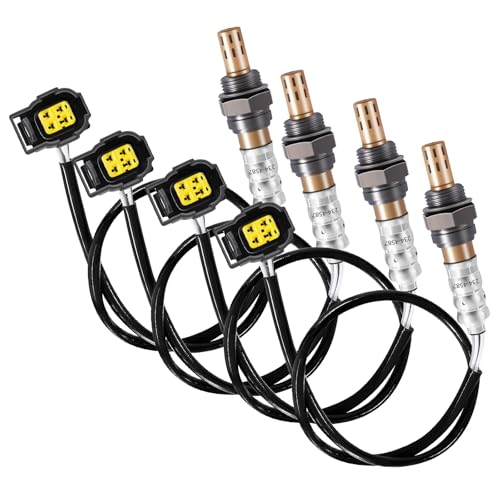 STZJAYE 4Pcs Oxygen O2 Sensor 68144248AA 2344587 Automotive Replacement 02 Sensors Upstream Downstream Compatible with JeepWranglerGrandCherokeeDodgeRam 1500 2344587 05149171AA - Image 1