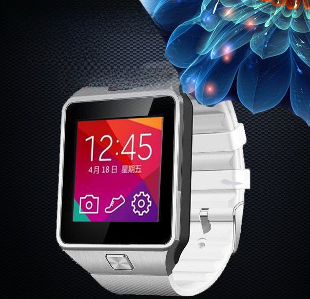 A1 DZ09 Smartwatch Bluetooth Fitness Tracker White
