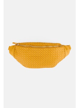 Women Textured Fanny Pack 37 L x 17 H x 1 W cm, Yellow - pzsku/Z914F510669848554A555Z/45/_/1737642468/5370fb4f-c964-4890-ae8c-6fd6b4bfe95e