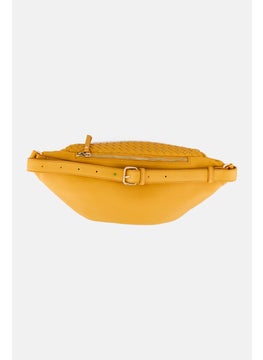 Women Textured Fanny Pack 37 L x 17 H x 1 W cm, Yellow - pzsku/Z914F510669848554A555Z/45/_/1737642469/5960f8c1-dddf-4da6-b499-396d0f5f7897