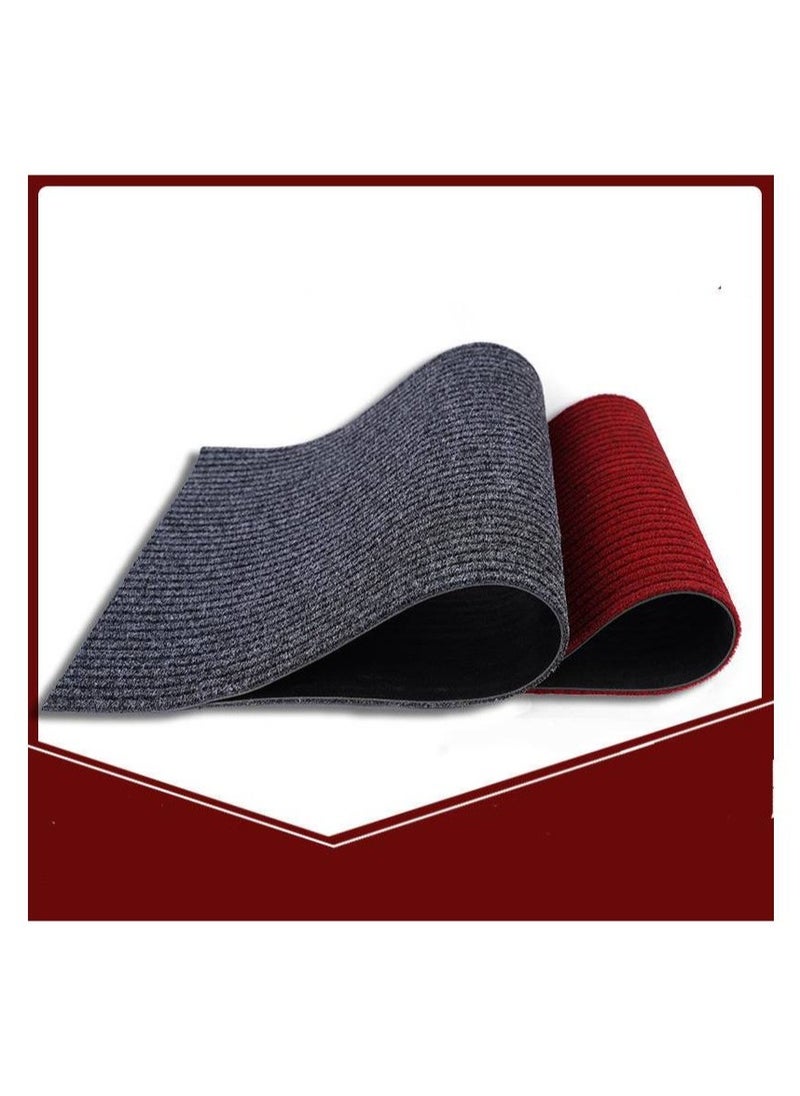 AROAQ - Dust Removing and Water Absorbing Carpet Car Trunk Three Stripe Thickened Elevator Mat Fireproof - Image 1