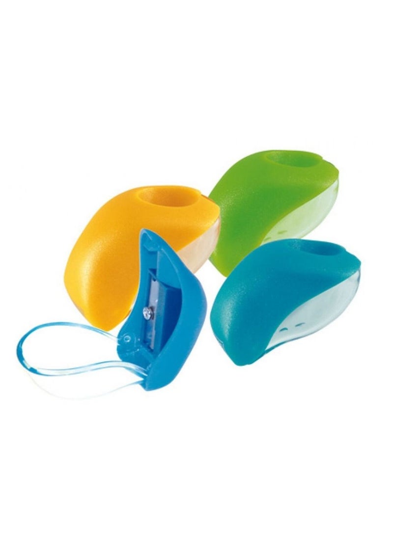 Maped 4-Piece One Hole Sharpener Assorted Colours  - Image 2