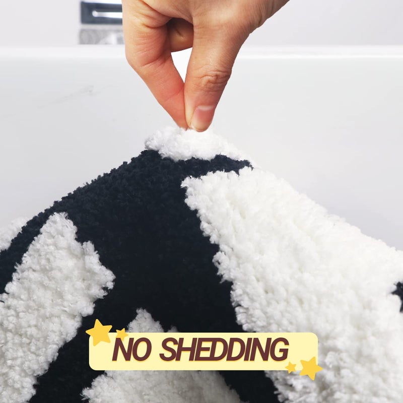 BOVEU Get Naked Bath Mat Bathroom Rugs  32"" x 20"" Non Slip Absorbent Cute Bath Rugs  Machine Washable Bath Mats for Bathroom Floor Shower Bathtub  Peach - Image 4