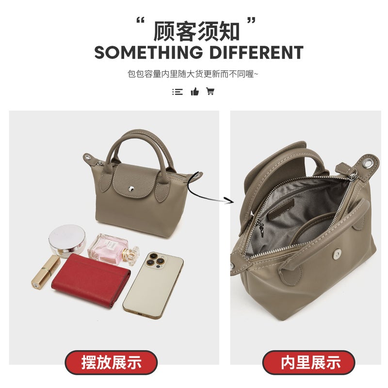 Foxer/Golden Fox Hand Carrying Contrast Color Easiest For Match Small Bag Women'S New Small Square Bag High-End Niche Crossbody Bag - Image 4