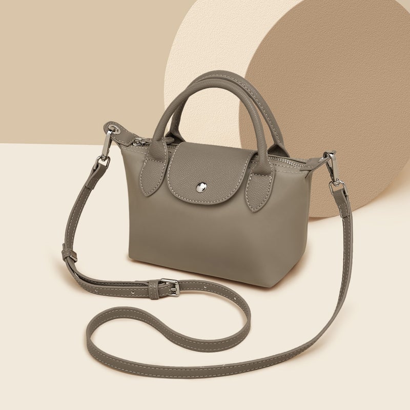 Foxer/Golden Fox Hand Carrying Contrast Color Easiest For Match Small Bag Women'S New Small Square Bag High-End Niche Crossbody Bag - Image 1