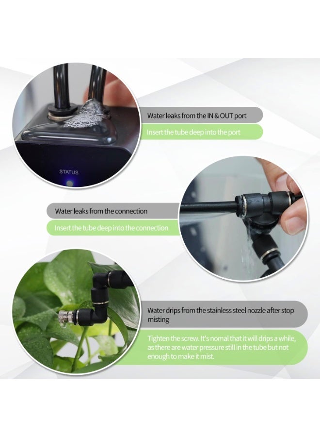 general moistenland Reptile Humidifier, Misting System for Terrariums, Automatic with Adjustable Spray Nozzles - Image 5