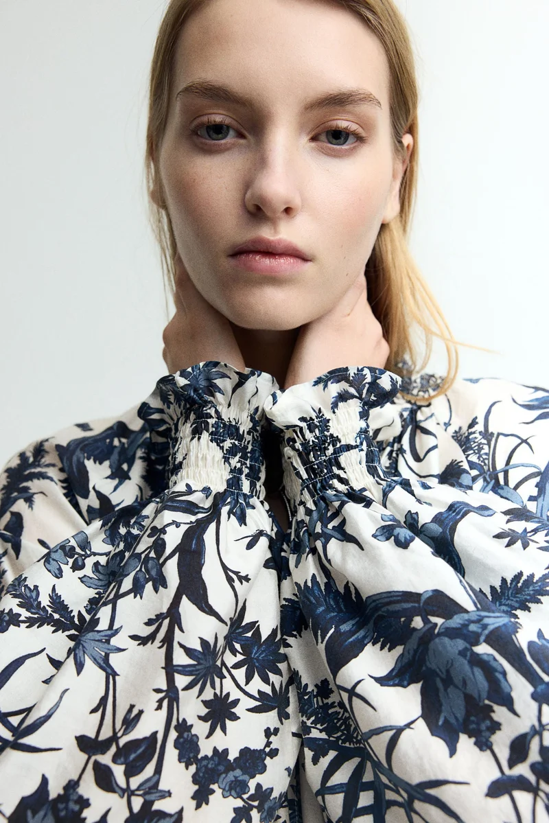 H&M Frill-collar dress