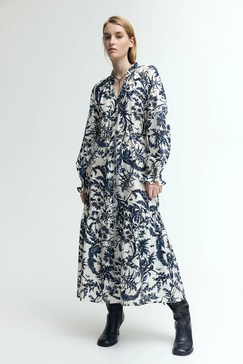 H&M Frill-collar dress