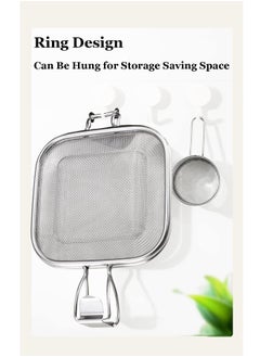 Generic SYOSI Sandwich Cage, Sandwich Grill for Oven Stainless Steel Sandwich Clip Sandwich Maker Bread Rack Stainless Steel Toaster Accessory  - Image 5