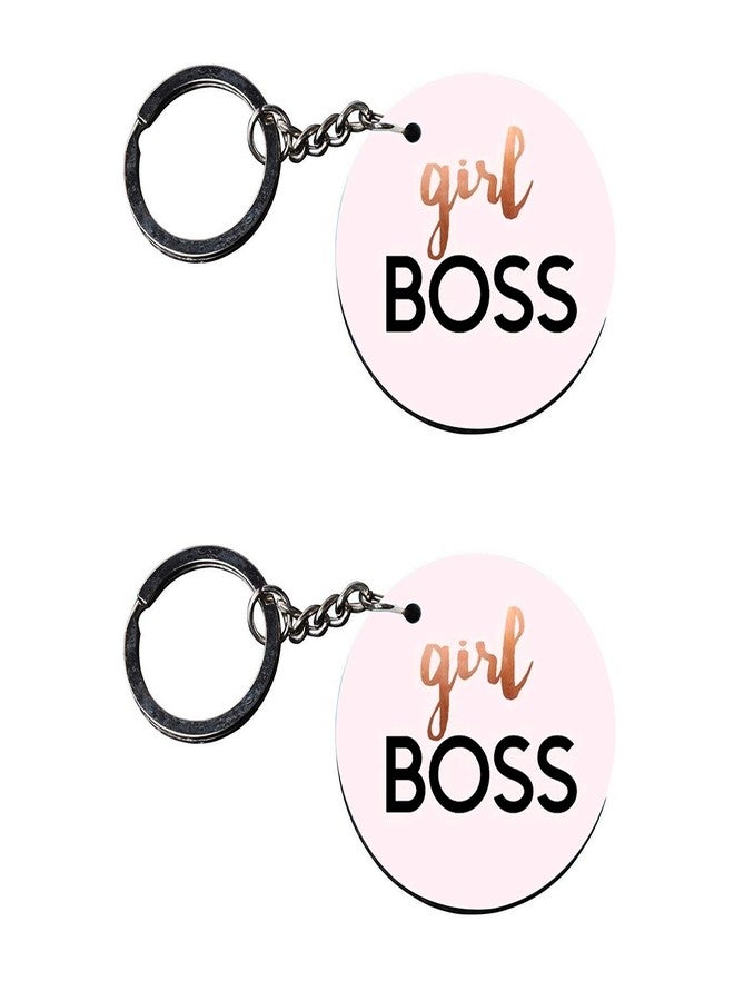 VPRINT QUALITY Girl Boss cute keychains for girls under 200 Printed Keyring & Keychain - Image 2
