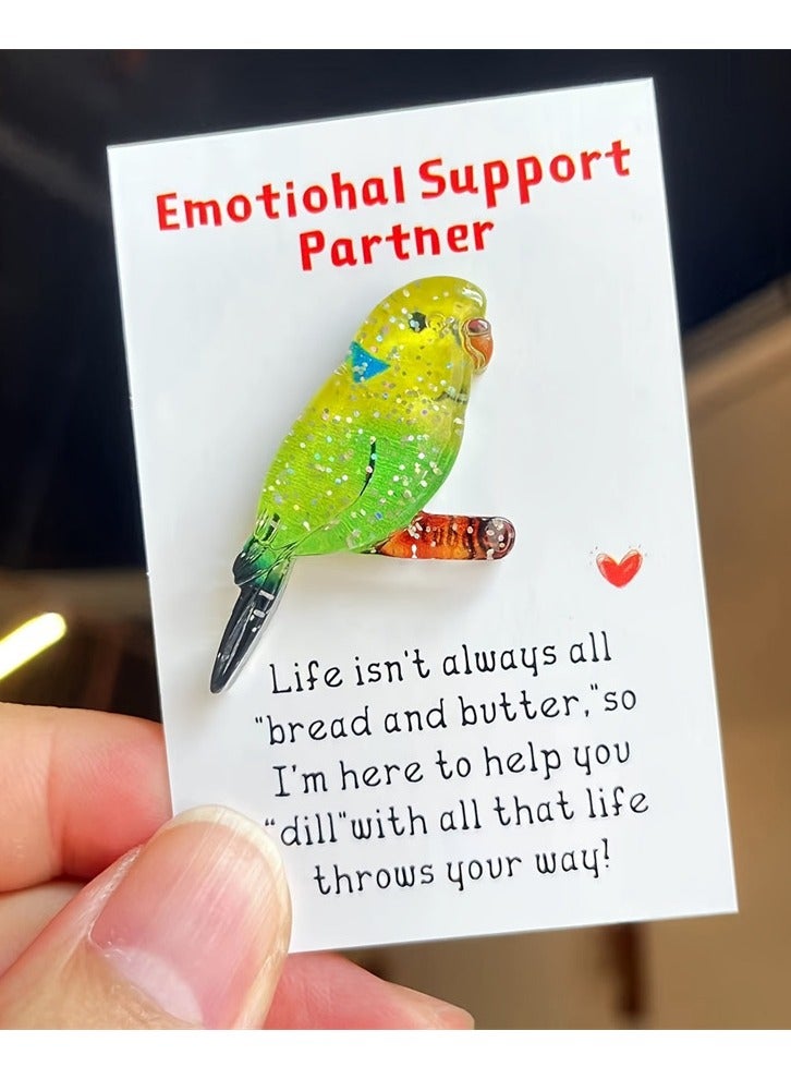 بطاقات احتضان جيوبية راتنجية - دعم عاطفي لطيف للرفقة اليومية - Image 3