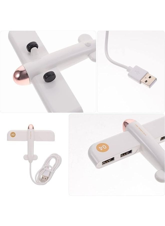 Generic USB Hub Airplane Extension Line Converter Charger for Desktop Computer Accessories  - Image 3