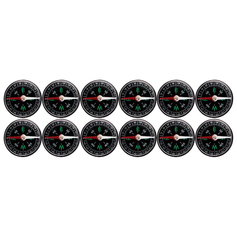 EISCO Plastic cased Basic Plotting Magnetic Compasses, 35mm diameter - Pack of 12 - Image 2