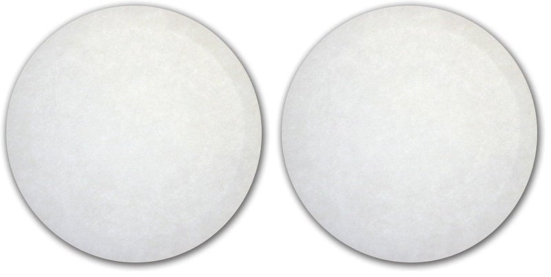 Commercial Orbiter Polishing Pad 12" Diameter for Orbiter Floor Cleaner Machine ORB550MC, 437051, White (Pack of 2)