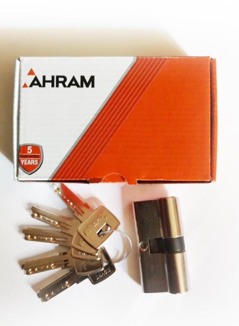 AlAhram Ahram Cylinder Lock – 5 Computer Keys - Image 1