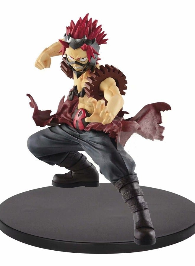 HALAMODO My Hero Academia - Figure Model of Eijiro Kirishima in Battle from Vol.4 for Decoration - Image 1