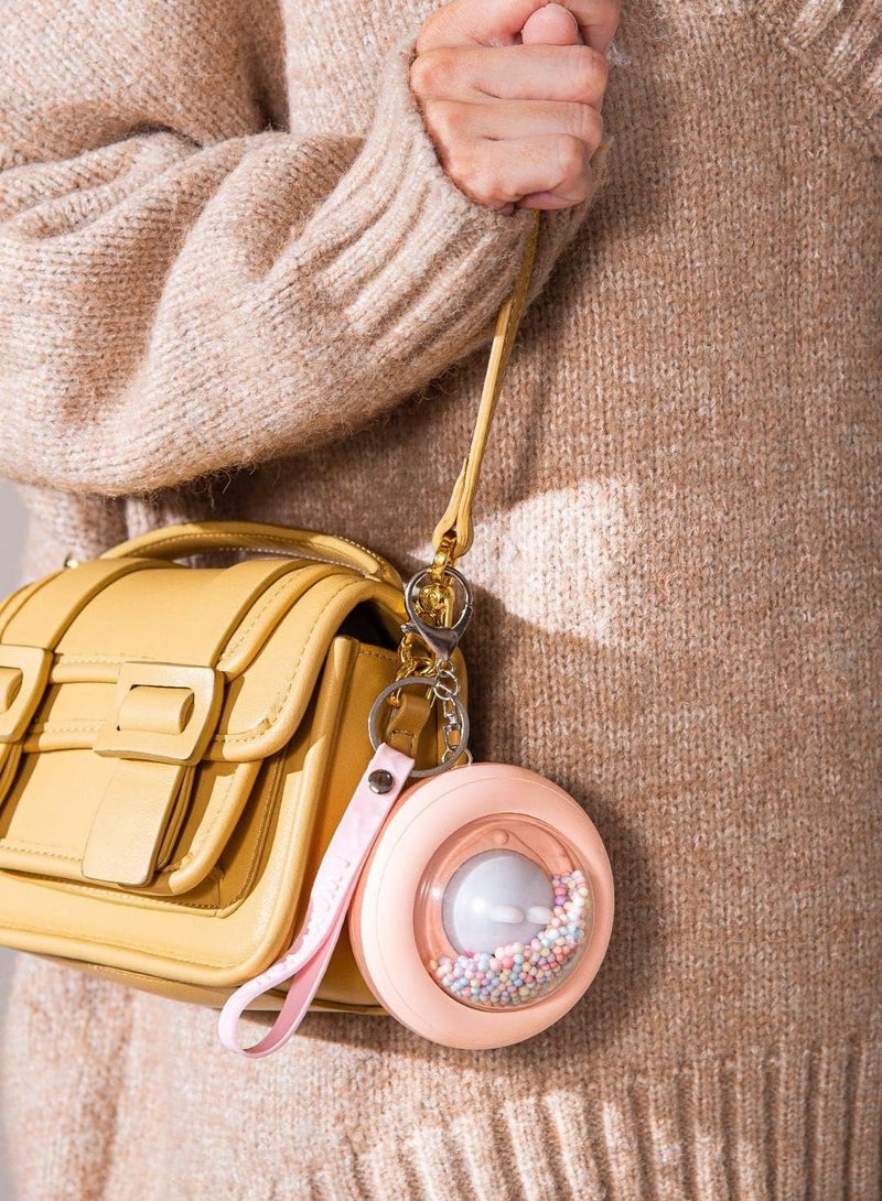 ويوبلز مدفئات يدوية قابلة لإعادة الشحن عبر منفذ USB للنساء، مدفأة يدوية محمولة 2 في 1 تعمل بمنفذ USB، هدايا سانتا السرية الشتوية للنساء في المملكة المتحدة، مدفأة يدوية ساخنة للاستخدام في الأماكن المغلقة والمفتوحة لتدفئة الجسم (برتقالي) - Image 4