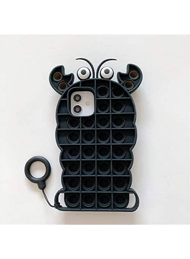 XiuWoo Pop Fidget Toy Protective Case Cover For Apple iPhone 11 Black