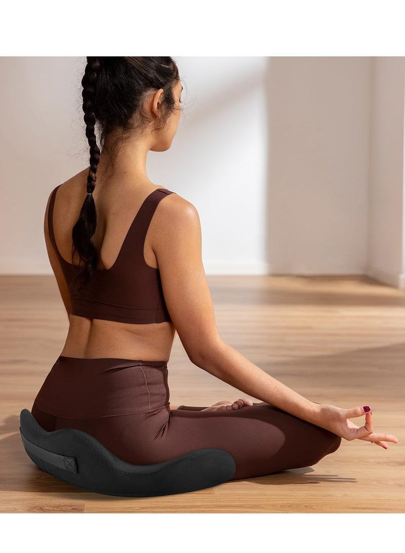 Excefore Orthopedic Coccyx Seat Cushion, Ergonomic Seat Cushion for Office Chair, Memory Foam Seat Cushion, for Chair Ergonomic Cushion Reduces Back Pain and Improves Posture - Image 5