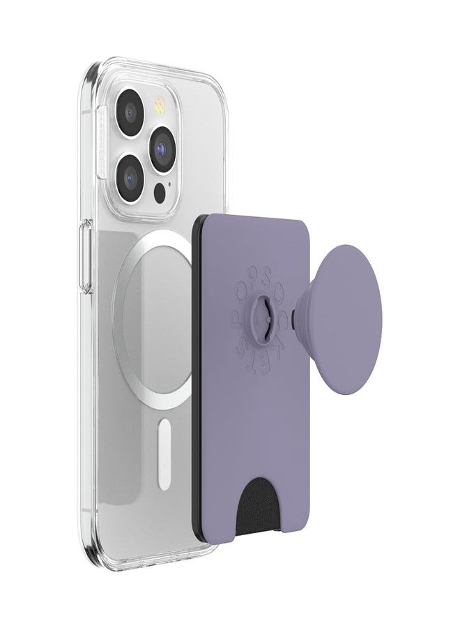 PopSockets Phone Wallet with Expanding Grip and Adapter Ring for MagSafe, Phone Card Holder, Wireless Charging Compatible, Wallet Compatible with MagSafe - Dusk - Image 5