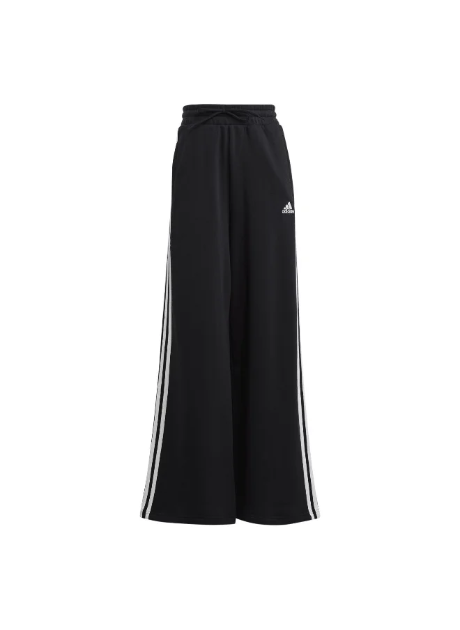 اديداس adidas W 3S Fl Wide Pt Black Training Pants 2XSS