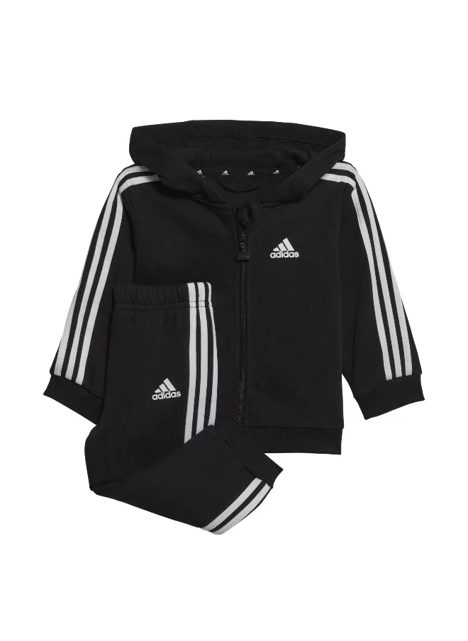 Adidas adidas I 3S Fz Fl Jog Black Training Suits 0-3M