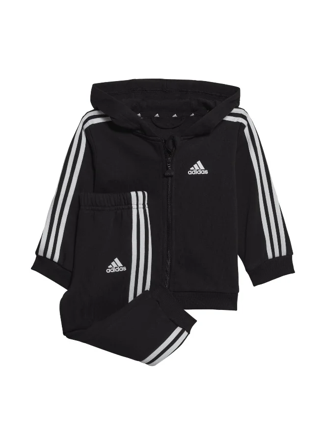 Adidas adidas I 3S Fz Fl Jog Black Training Suits 0-3M