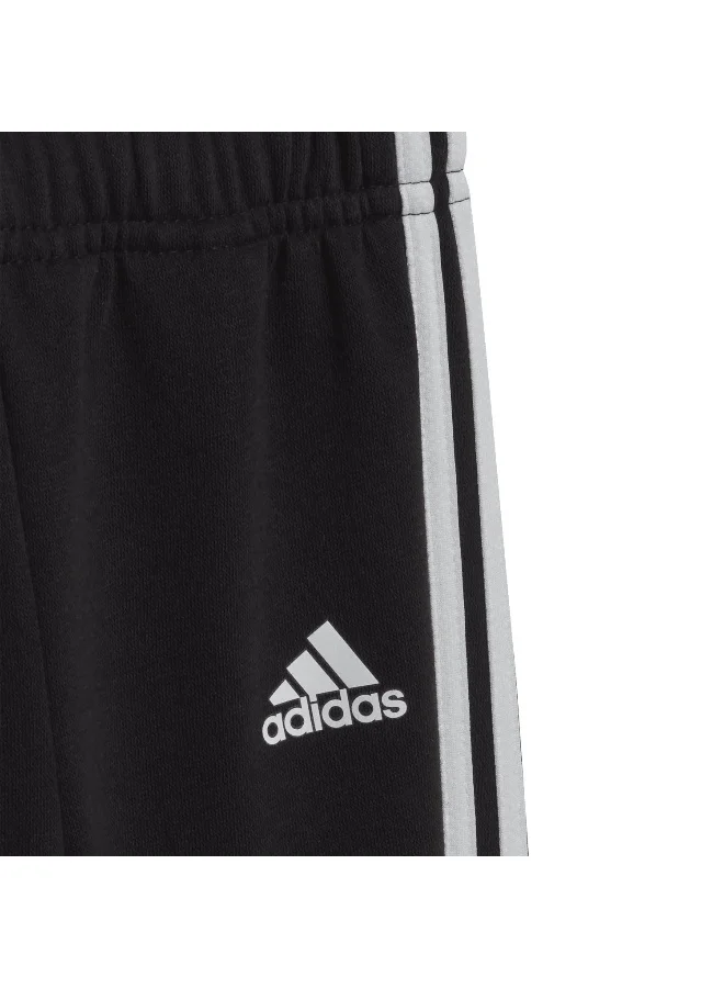 adidas بدلات تدريب رياضية سوداء للأطفال حديثي الولادة - أشهر