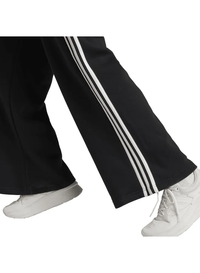 Adidas adidas W 3S Fl Wide Pt Black Training Pants 2XSS