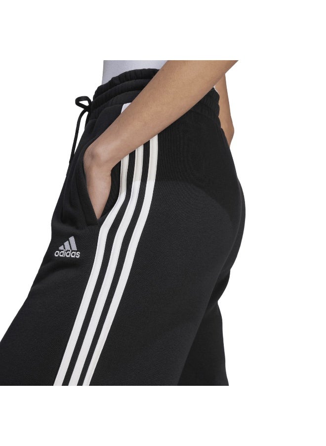 Adidas - adidas W 3S Fl Wide Pt Black Training Pants 2XSS - Image 1