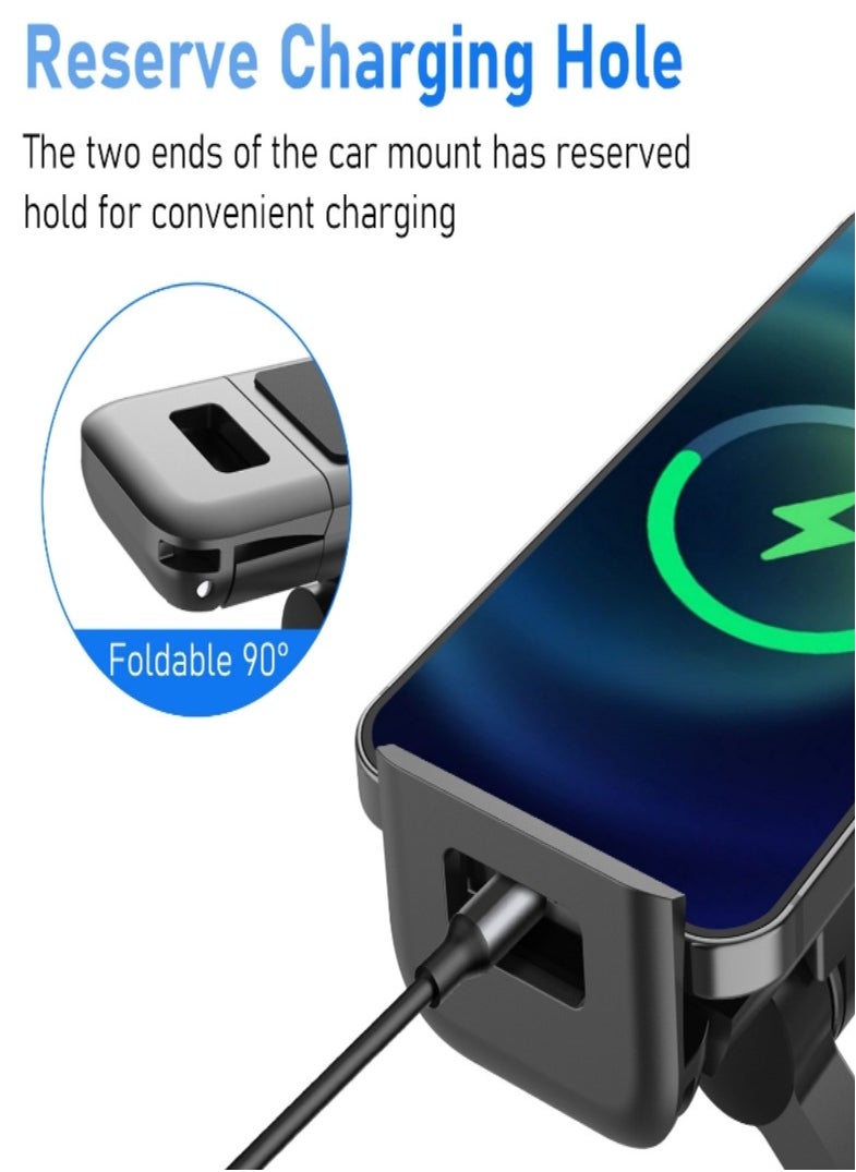 Healife Tablet iPad Holder for Car Headrest, Retractable Rear Seat Universal iPad Holder for Smartphone & Tablet Car Tablet Holder, 360 Swivel & Retractable Car Phone Holder Rear Seat Road Trip Essentials 4.7-12.9 inch device  - Image 5