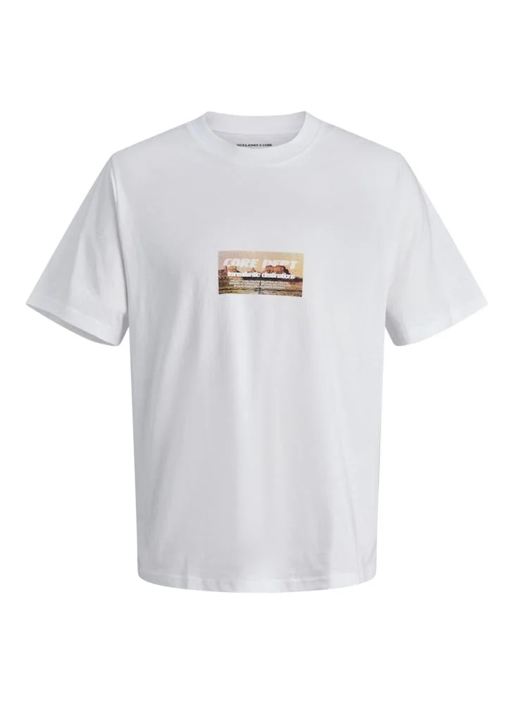 JACK & JONES Graphic Crew Neck T-Shirt