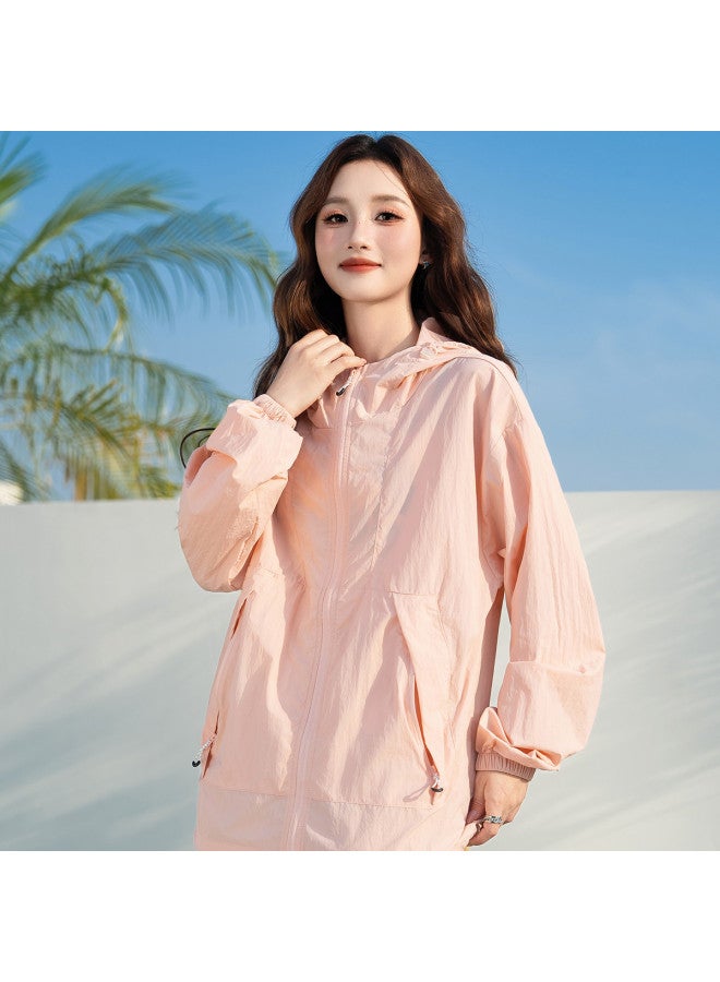 Baleno Upf50+ Women's Hooded Sun Protection Jacket - Lightweight, Versatile & Stylish Summer Commuting Essential - Image 5