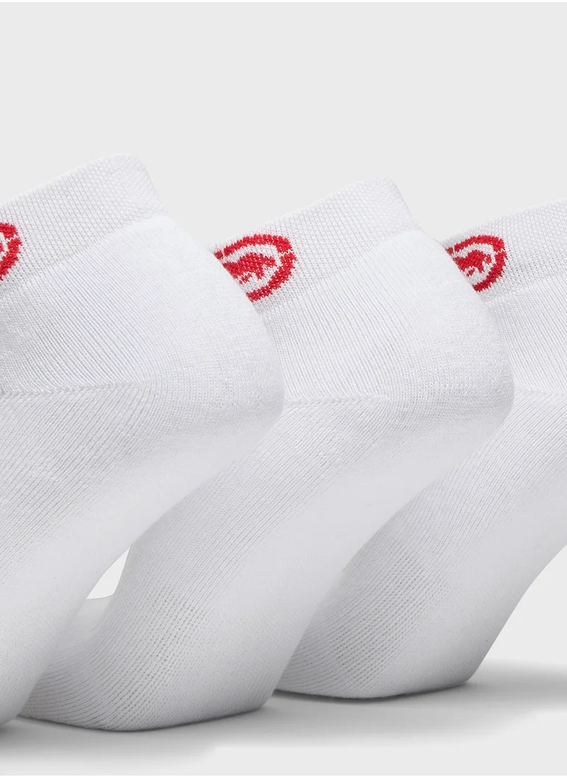 إيكو يو إن إل تي دي. Set of 3 - Ecko Logo Print Ankle Length Socks