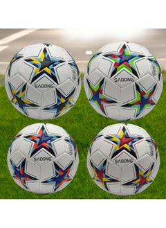 SportQ SportQ Professional Soccer Training Ball Size 5, Indoor Outdoor Soccer Training Ball for Soccer Players, Youth Soccer Fans, Training Competitions, Universal Ball  - Image 3
