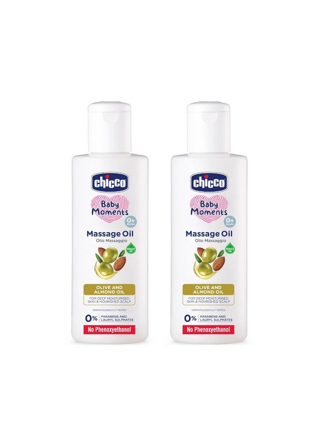 Chicco Massage Oil 200 Ml Baby Movement (Pack Of 2) - Image 1