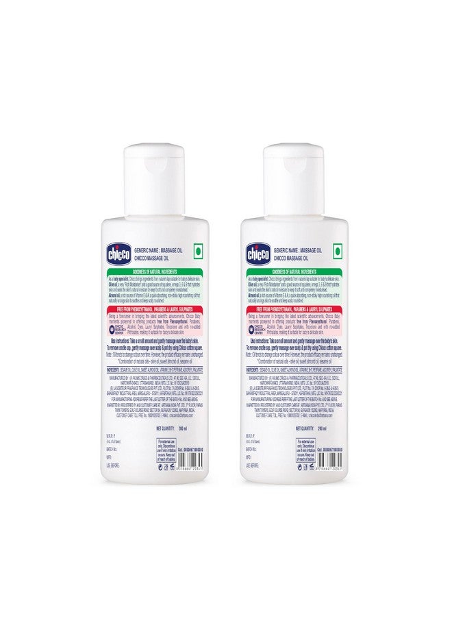 Chicco Massage Oil 200 Ml Baby Movement (Pack Of 2) - Image 2