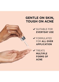 IT COSMETICS باي باي براكآوت 2% حمض الساليسيليك علاج حب الشباب سيروم يساعد في تقليل البثور في 3 أيام ويخفف مظهر آثار ما بعد حب الشباب في 8 أسابيع منتج للعناية بالبشرة يحتوي على 3% حمض اللاكتيك 1 أونصة سائلة  - Image 4