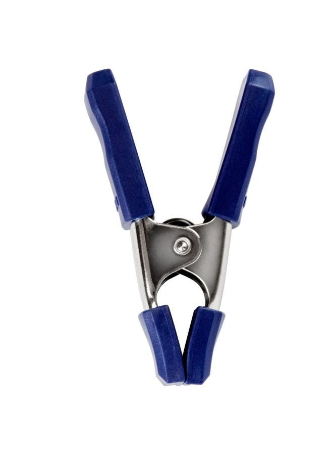IRWIN Tools QUICK-GRIP Metal Spring Clamp  1-Inch  222601   Blue - Image 3