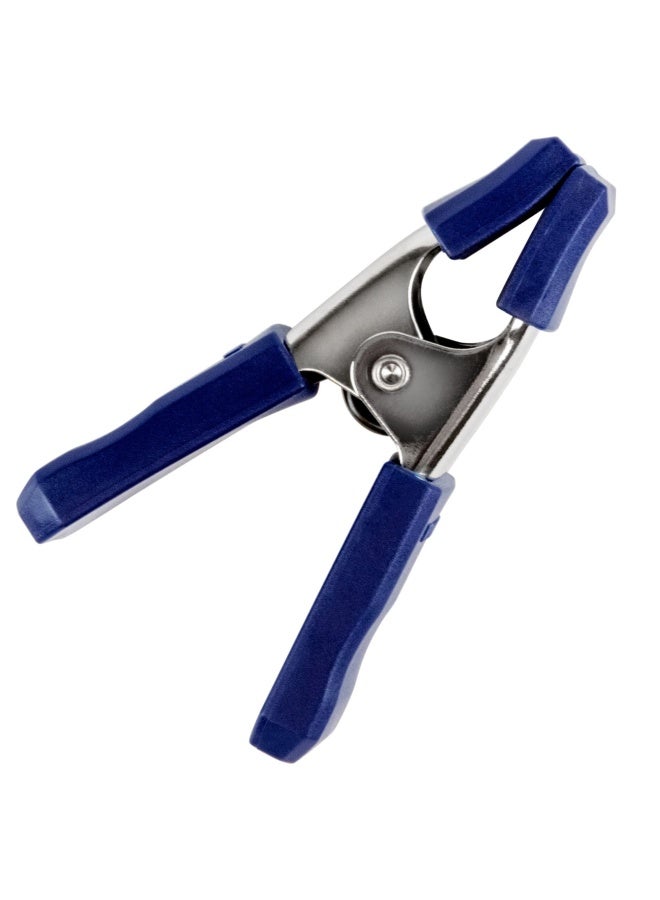 IRWIN Tools QUICK-GRIP Metal Spring Clamp  1-Inch  222601   Blue - Image 2