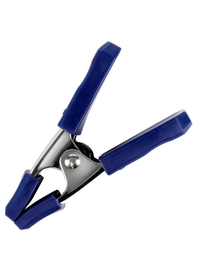 IRWIN Tools QUICK-GRIP Metal Spring Clamp  1-Inch  222601   Blue - Image 4