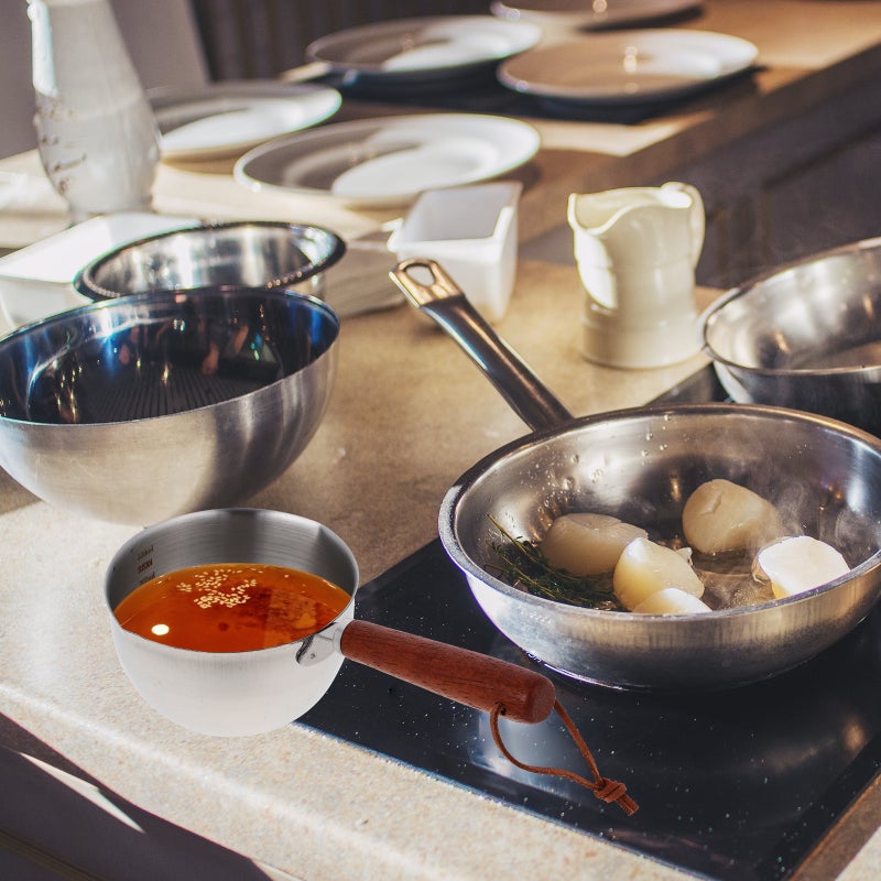 🍳 قدر صغير من الستانلس ستيل متعدد الاستخدامات للطهي الصحي - Image 4