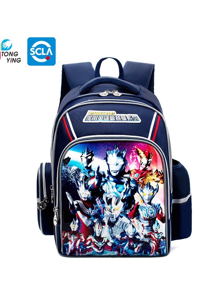 Children's Cartoon School Bag Boys' 1st Grade Waterproof Backpack - Image 1