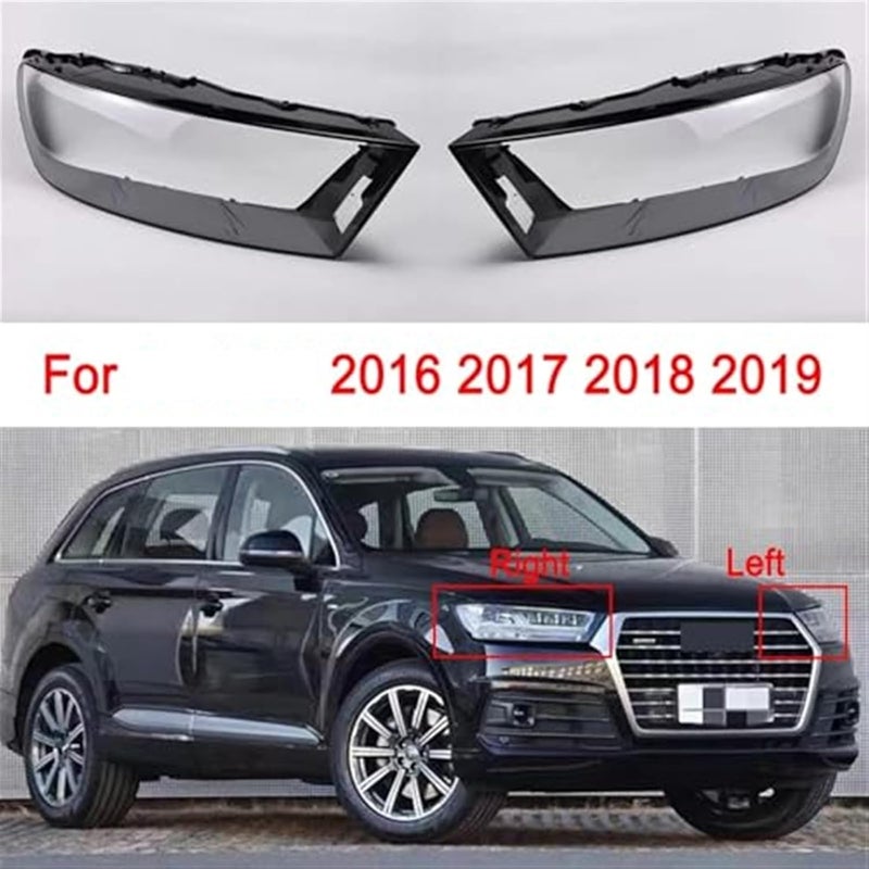 QASULER Headlight Shell Cover for Q7 2016-2019 - Image 5