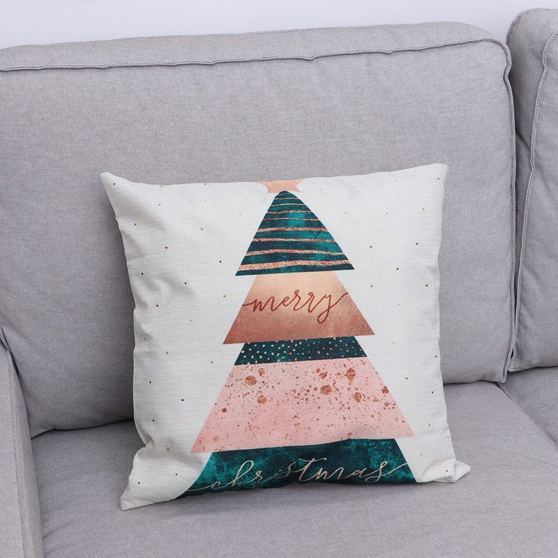 Throw Pillow Cover Decorative Linen Pillow Protector for Home Sofa Bed Chair 45x45CM (42) - Image 5