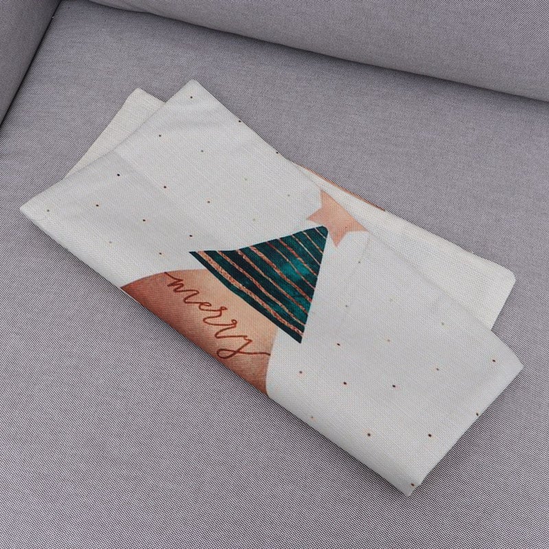 Throw Pillow Cover Decorative Linen Pillow Protector for Home Sofa Bed Chair 45x45CM (42) - Image 4